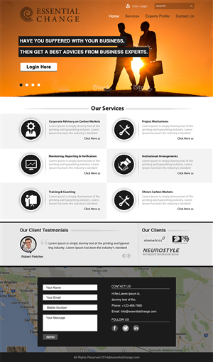 Web Design by Wings on web for this project | Design: #4959571