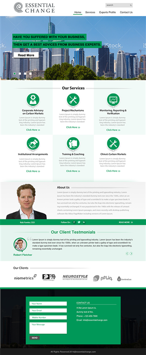 Web Design by Wings on web for this project | Design: #4963922