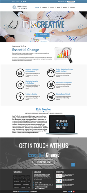 Web Design by Adeel Hanif® for this project | Design: #4901474