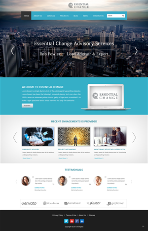 Web Design by pb for this project | Design: #4971315