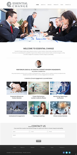 Web Design by pb for this project | Design: #4971316