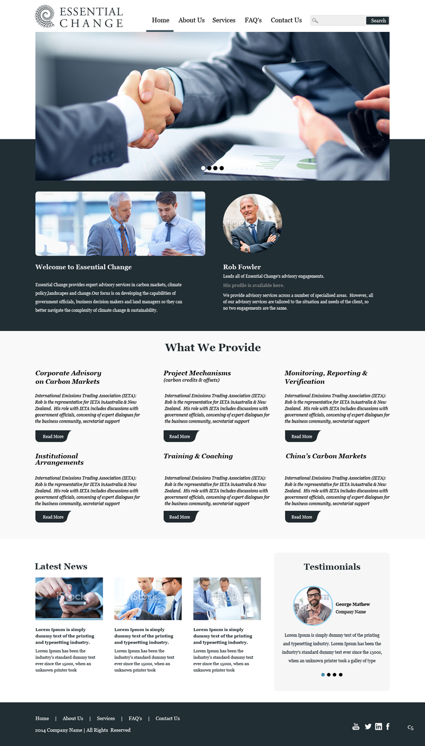 Web Design by pb for this project | Design #4979983