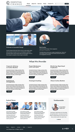Web Design by pb for this project | Design: #4979983