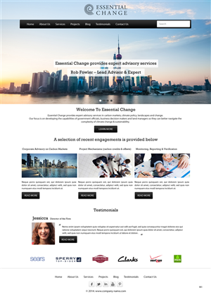 Web Design by pb for this project | Design: #4979988