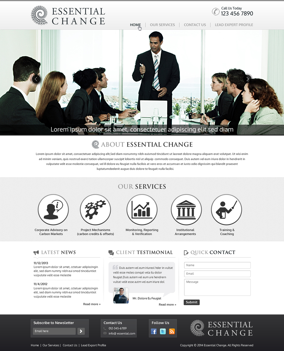 Web Design by Sbss for this project | Design #4916597