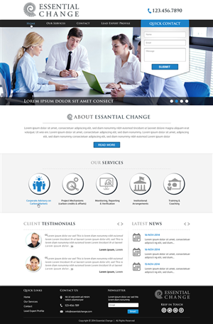 Web Design by Mac Ruskin for this project | Design: #4915762