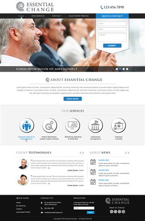 Web Design by Mac Ruskin for this project | Design: #4915764