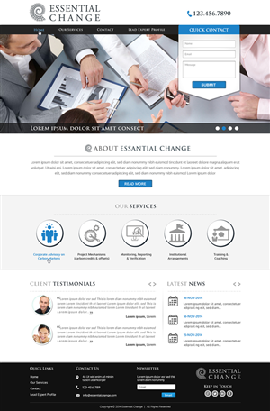 Web Design by Mac Ruskin for this project | Design: #4915768