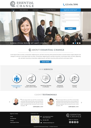 Web Design by Mac Ruskin for this project | Design: #4935459