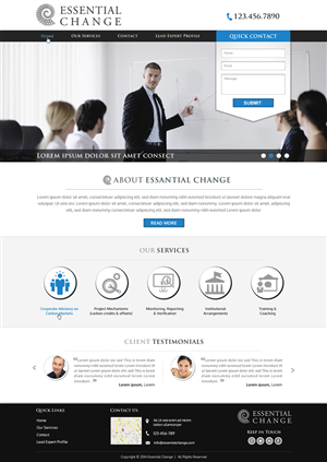 Web Design by Mac Ruskin for this project | Design: #4935463