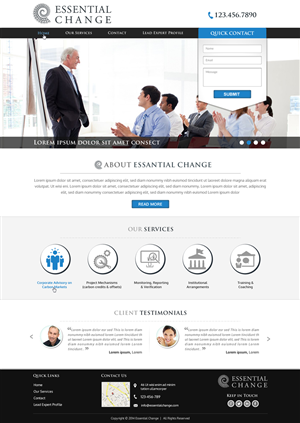 Web Design by Mac Ruskin for this project | Design: #4935468
