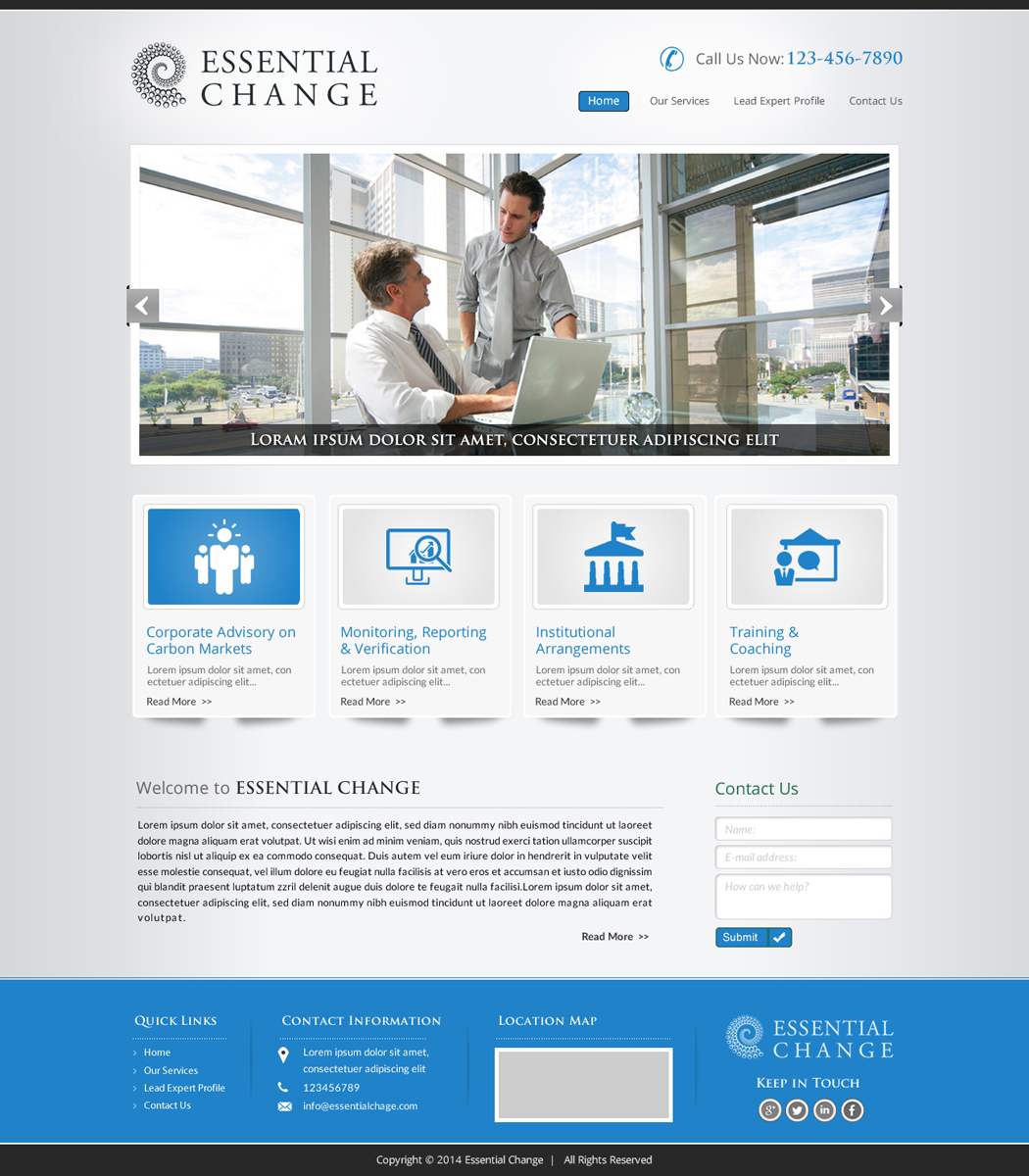 Web Design by Mac Ruskin for this project | Design #4941136
