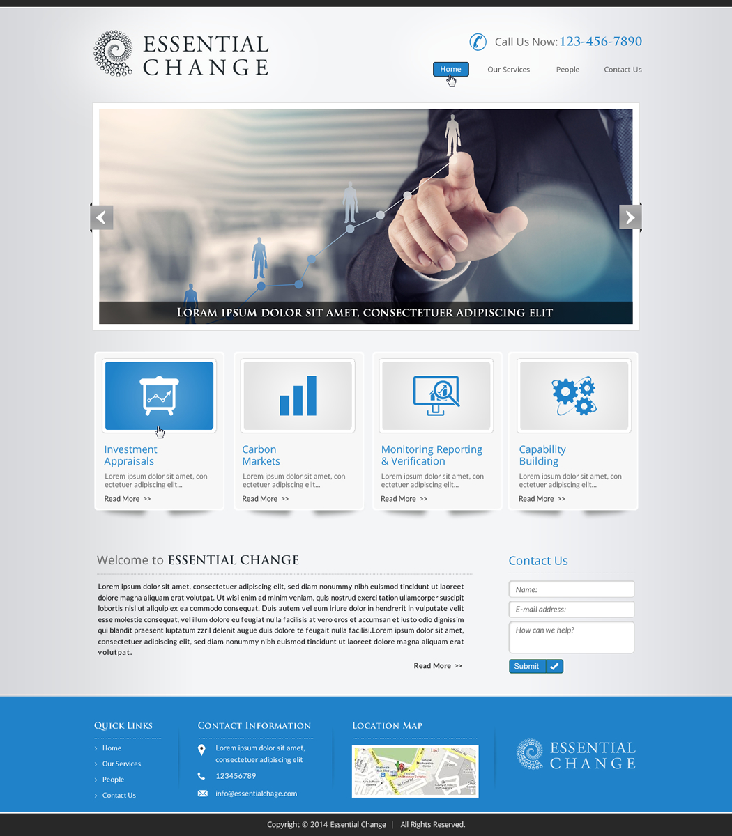 Web Design by Mac Ruskin for this project | Design #5030316
