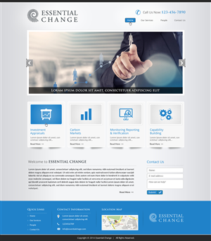 Web-Design von Mac Ruskin für dieses Projekt | Design #5030316