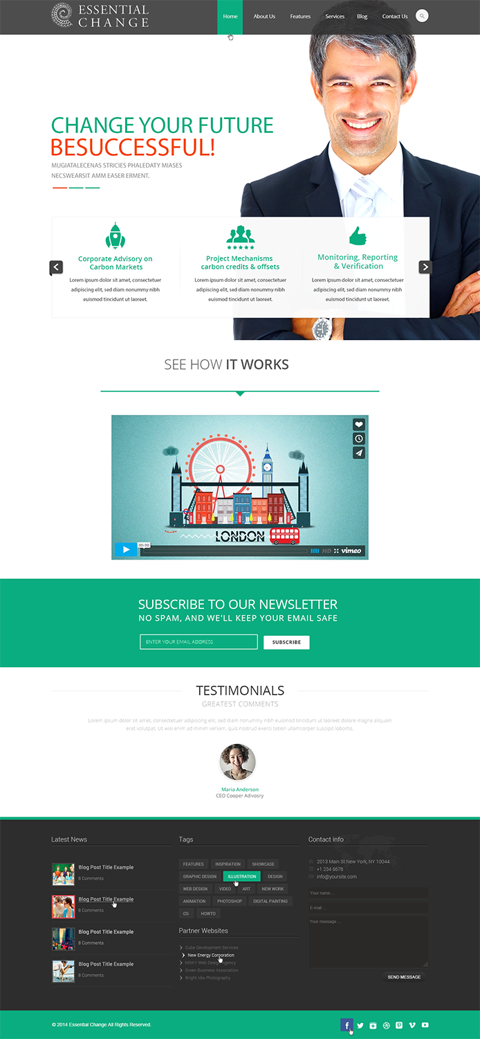 Web Design by iLibart for this project | Design #4946517