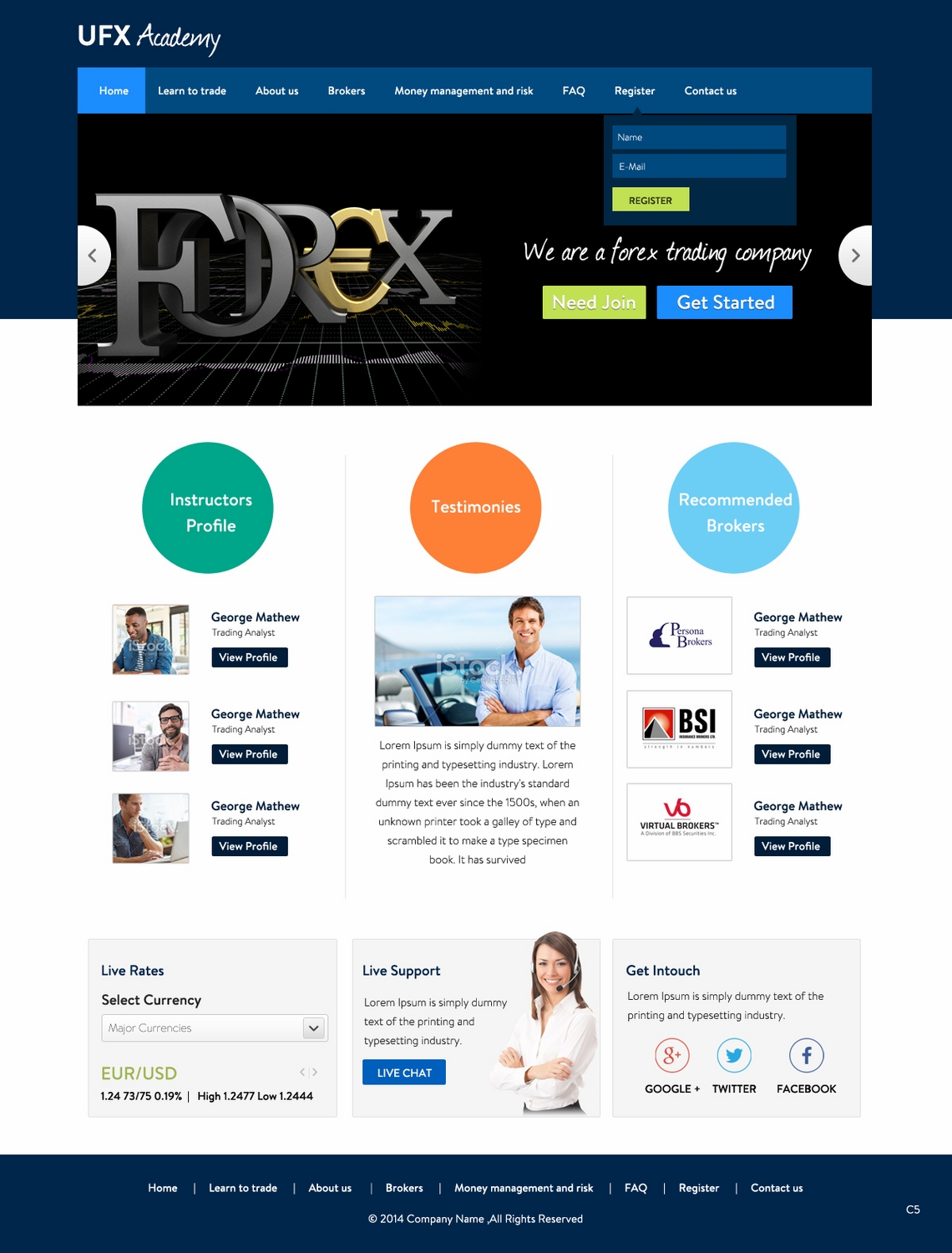 Web Design by pb for this project | Design #4919158