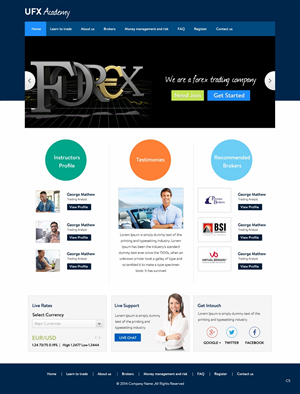 Web Design by pb for this project | Design: #4919160