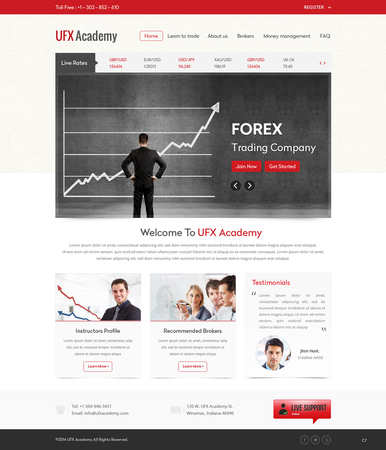 Web Design by pb for this project | Design #4919167