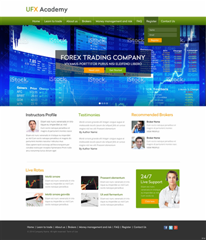 Web Design by pb for this project | Design: #4919170