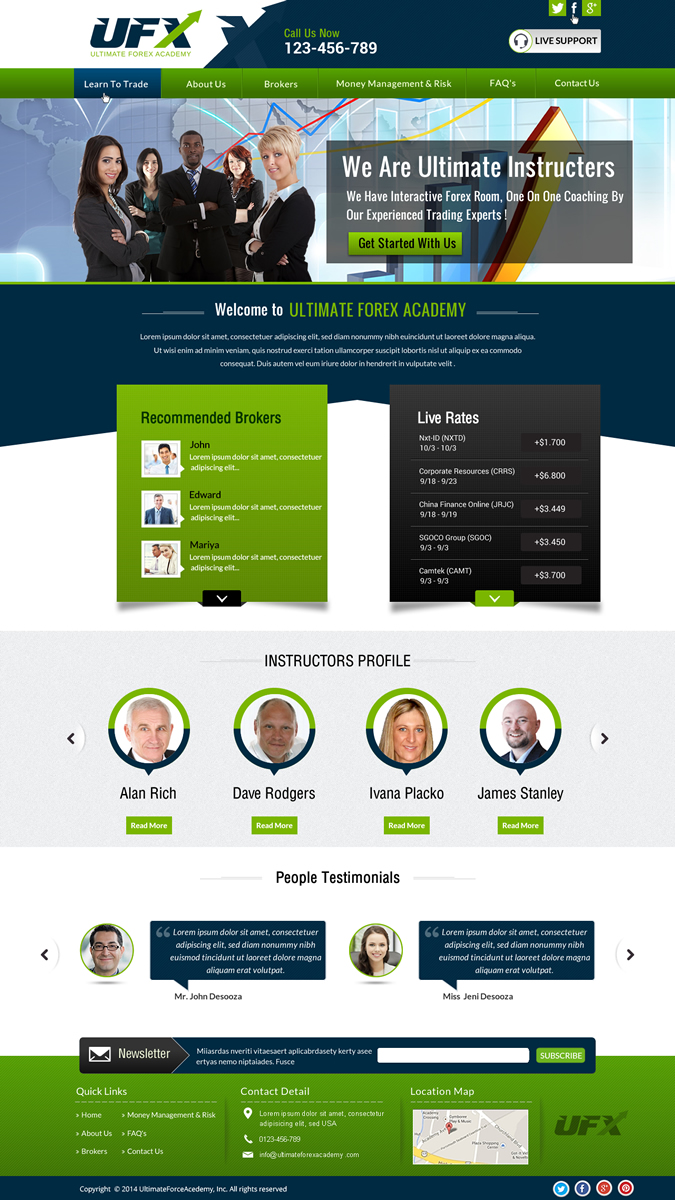 Web Design by Sbss for this project | Design #4926775