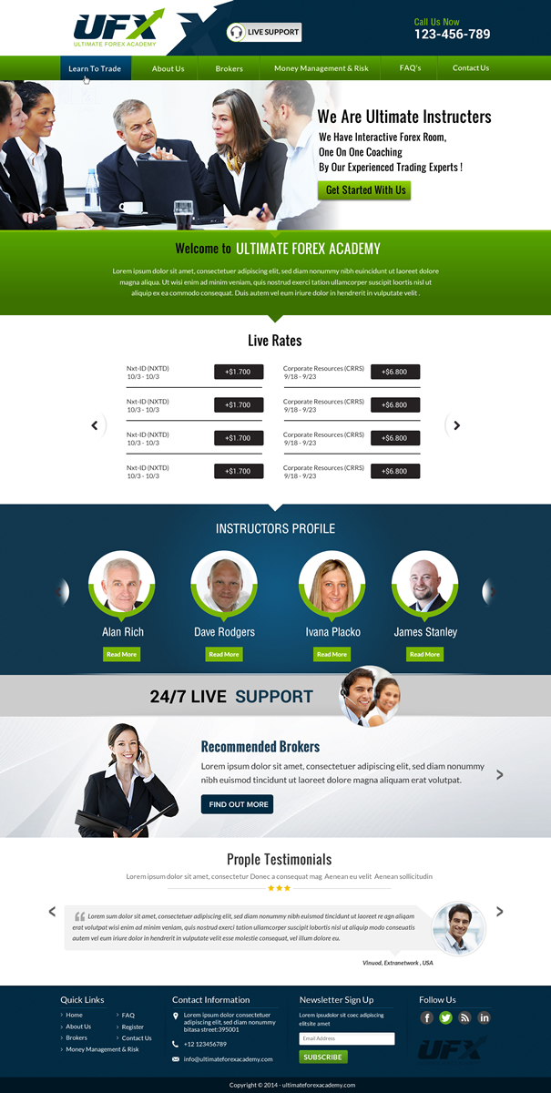 Web Design by Sbss for this project | Design #4926785