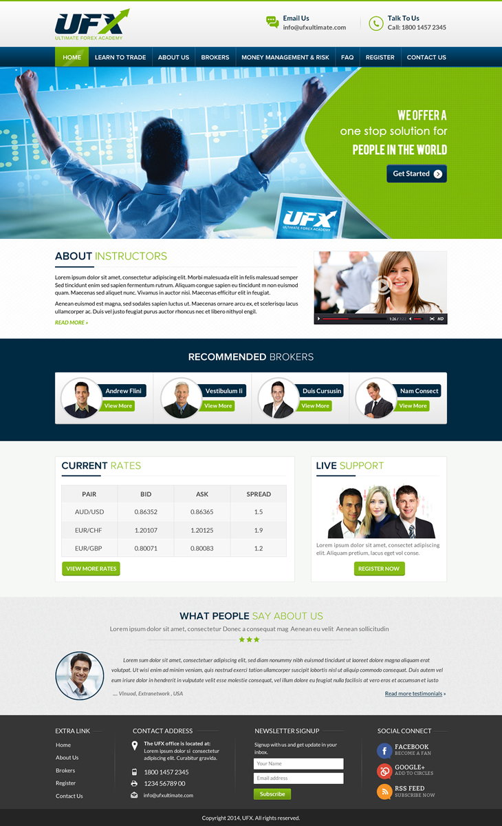 Web Design by Sbss for this project | Design #4926810
