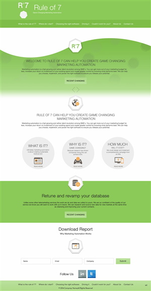 Landing Page Design by pb