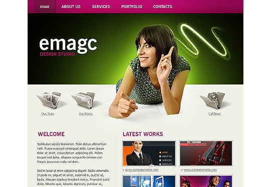 Landing Page-Design von wavewebtech für Rule of 7 | Design #4909715