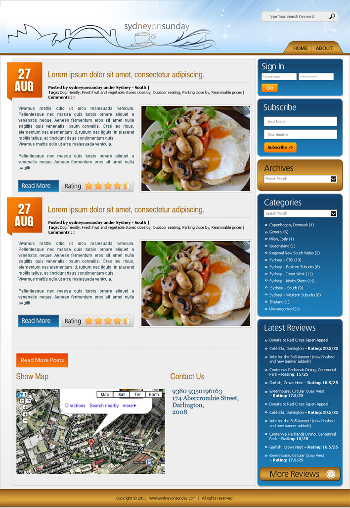 Wordpress Design by Jeet Roy for this project | Design: #243873