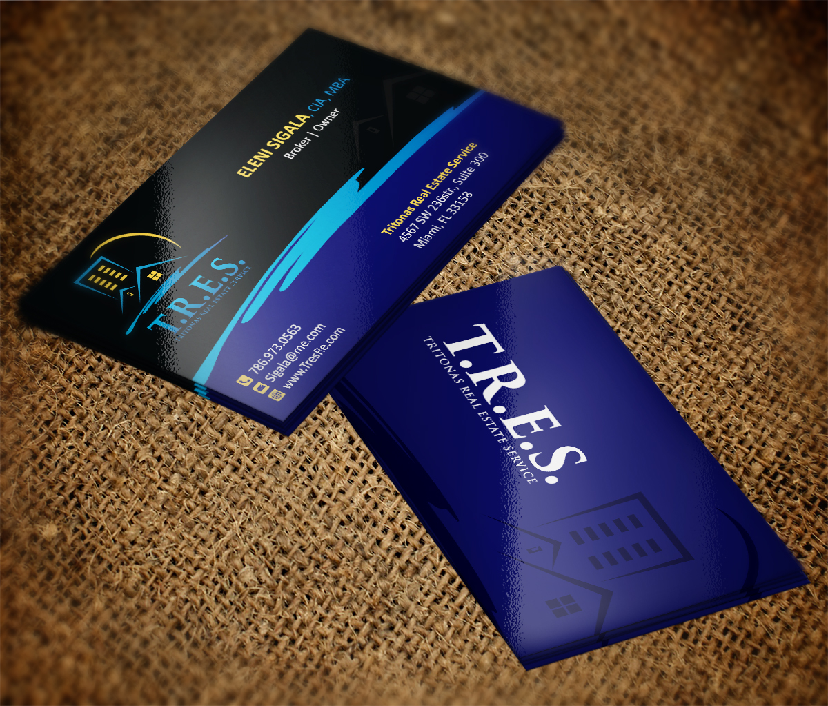 Visitenkarten-Design von MT für dieses Projekt | Design #5002070