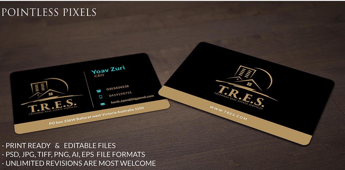 Visitenkarten-Design von Pointless Pixels India für dieses Projekt | Design #4980896