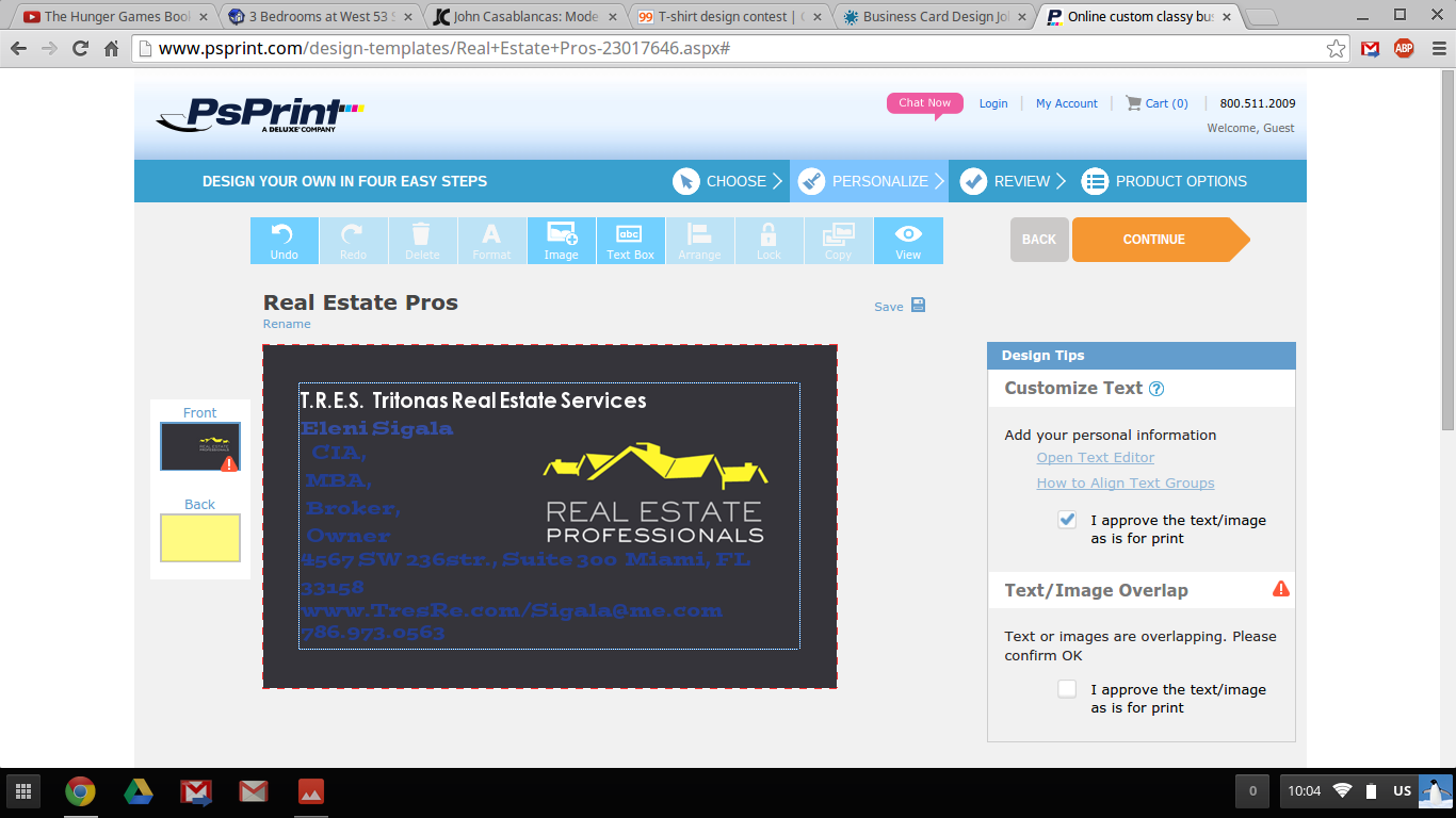 Diseño de Tarjeta de Presentación por Febbe para este proyecto | Diseño #4999822