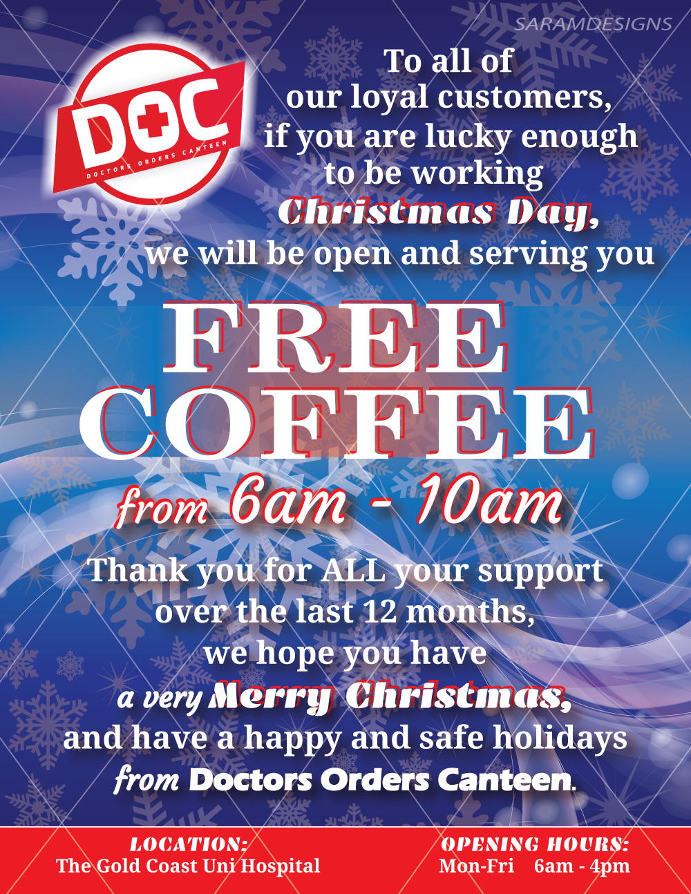 Flyer Design by SaraMDesigns for this project | Design #4903367