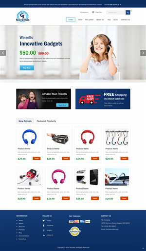 Web Design by pb for this project | Design: #4918786