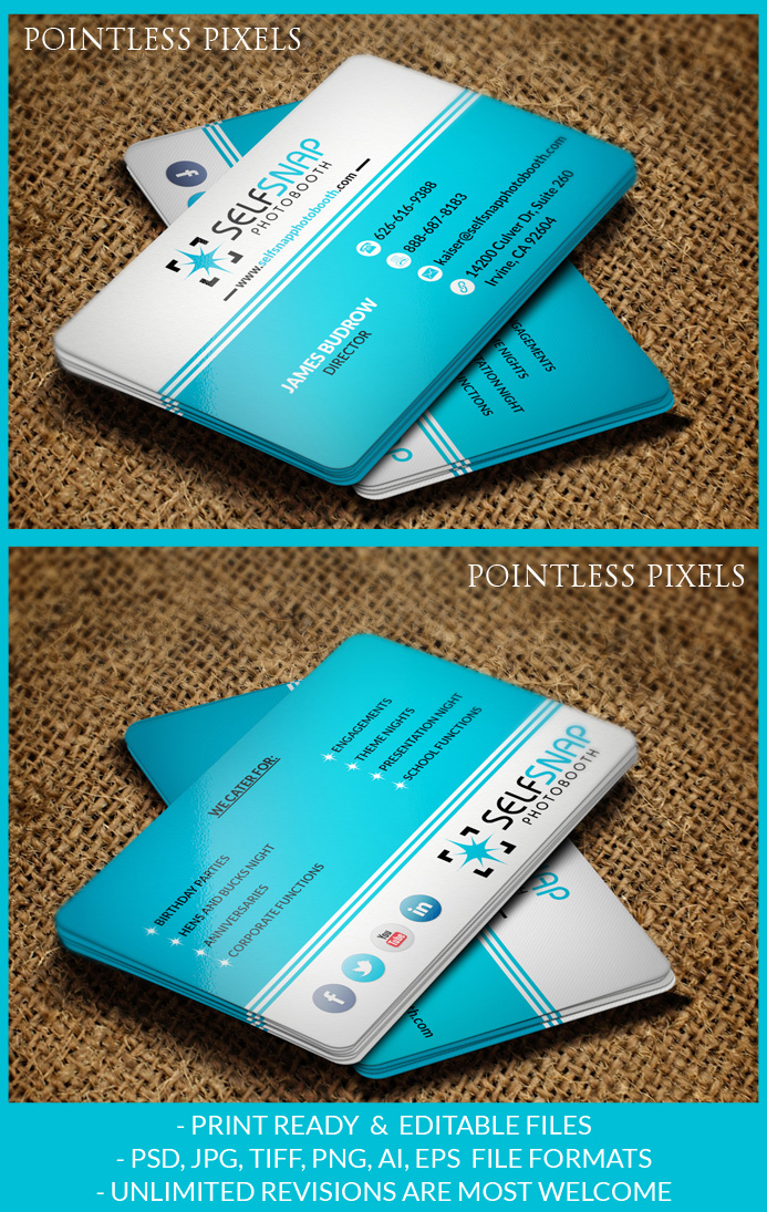 Business Card Design by Pointless Pixels India for this project | Design #4912888