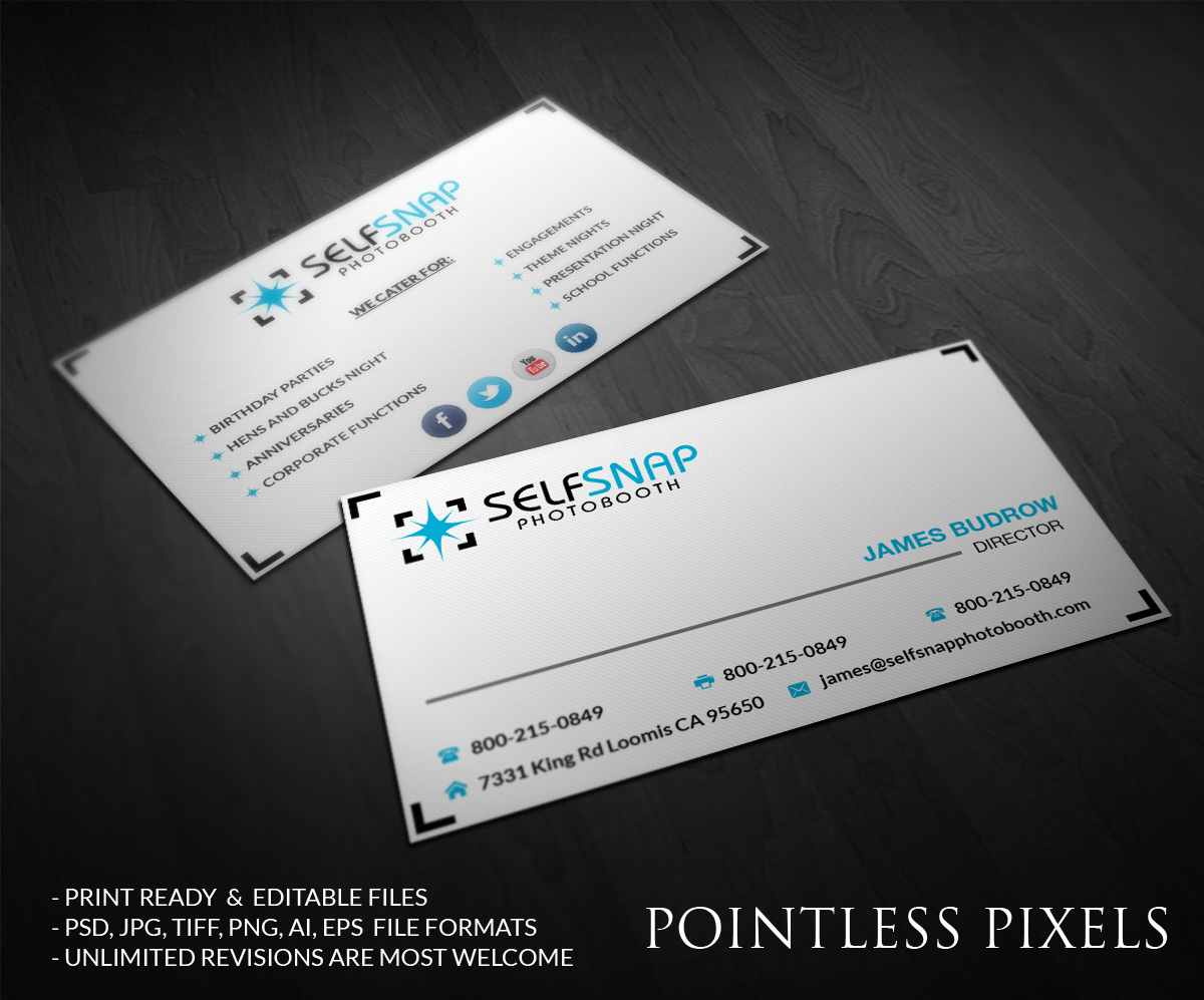 Business Card Design by Pointless Pixels India for this project | Design #4913020