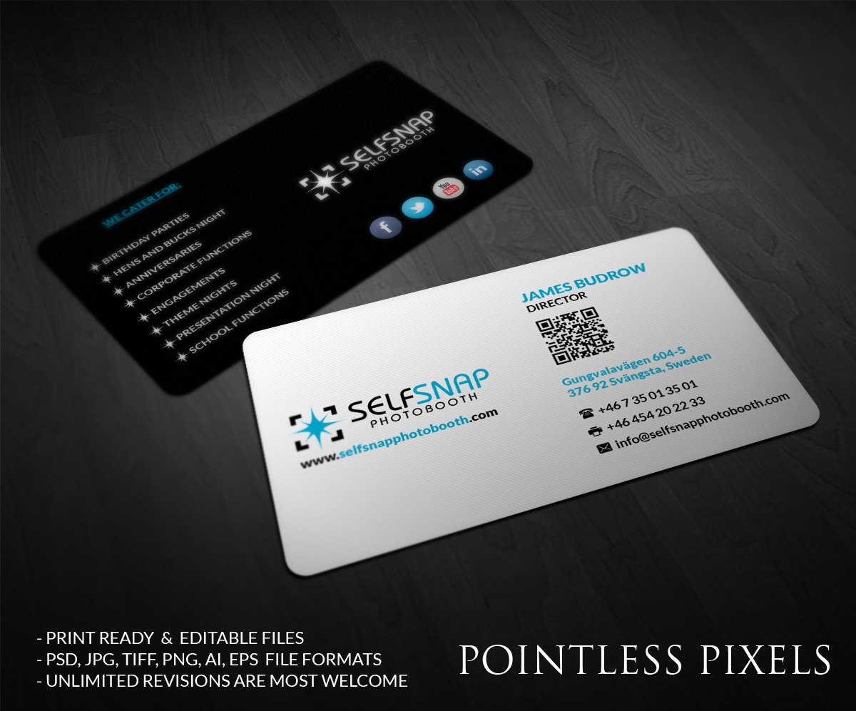 Diseño de Tarjeta de Presentación por Pointless Pixels India para este proyecto | Diseño #4927550