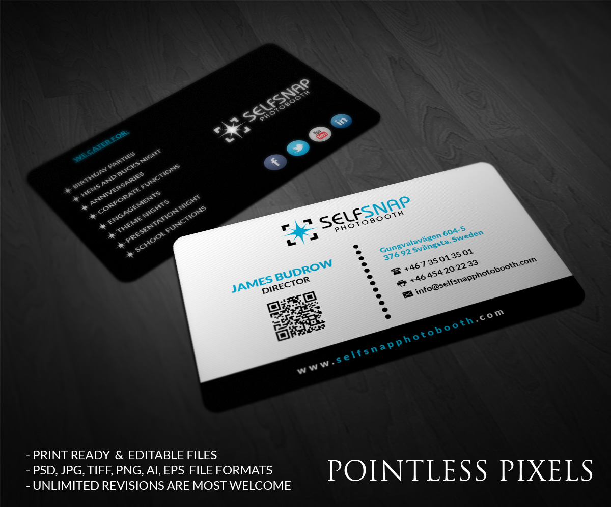 Visitenkarten-Design von Pointless Pixels India für dieses Projekt | Design #4927553
