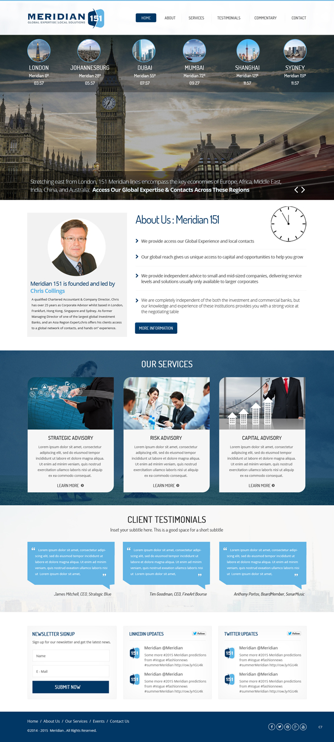 Web Design by pb for this project | Design #5747069