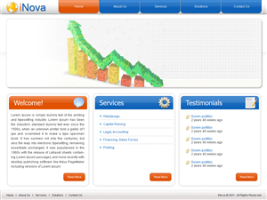 Web Design by Jagannath for iNova Capital Partners, Inc. | Design #242642