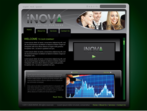 Web Design by Diego Fonseca for iNova Capital Partners, Inc. | Design: #240856