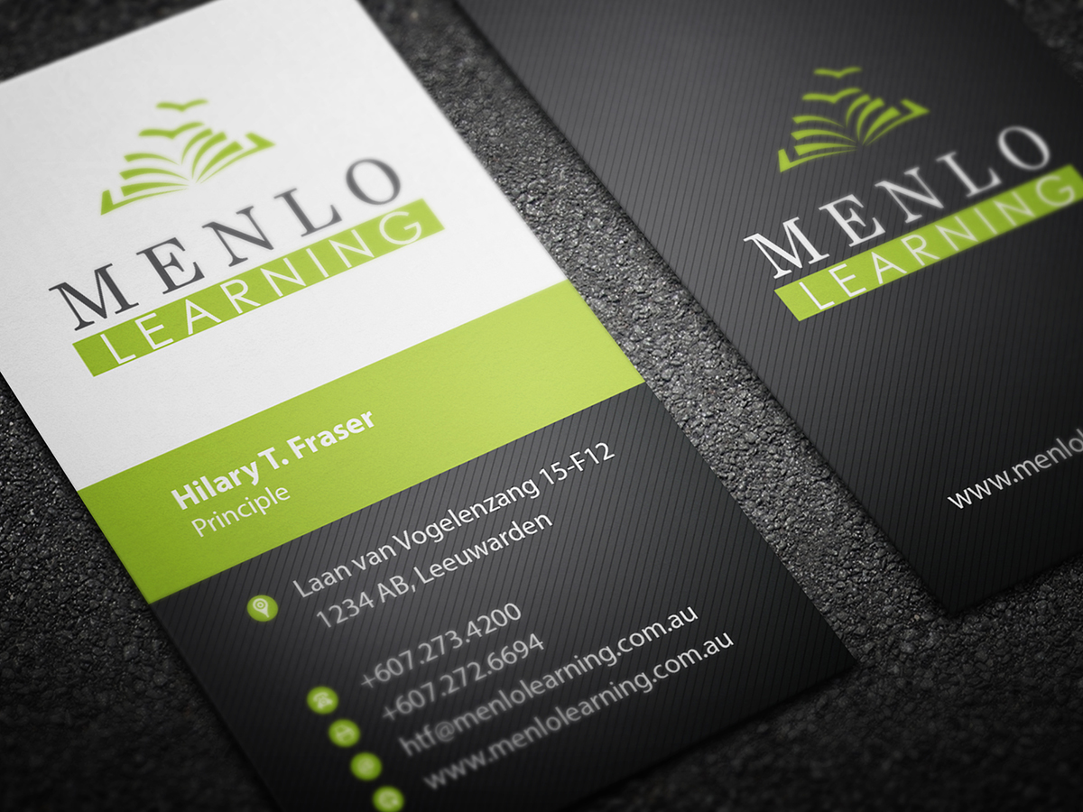 Stationery Design by BrandWar for Menlo Learning | Design #1384858