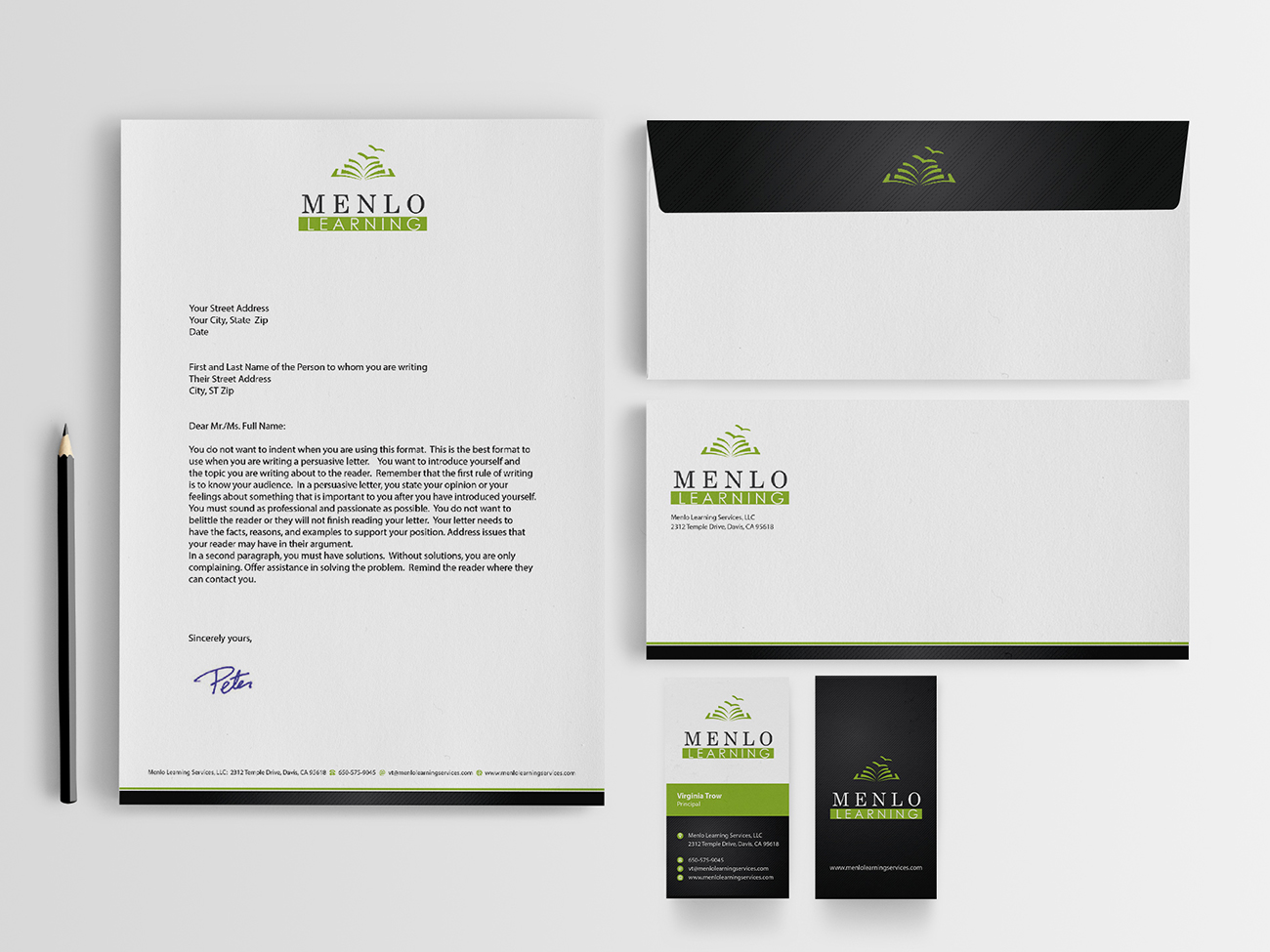 Diseño de Papelería por BrandWar para Menlo Learning | Diseño #1388603