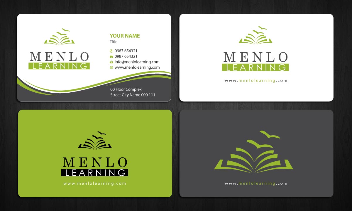 Stationery Design by Sbss for Menlo Learning | Design #1384771
