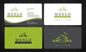 Stationery Design by Sbss for Menlo Learning | Design: #1384771
