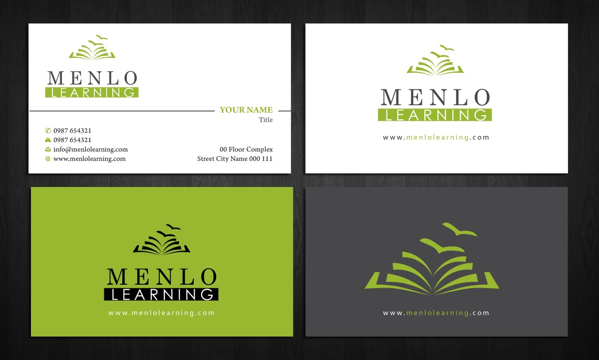 Design de Papeterie par Sbss pour Menlo Learning | Design #1384778