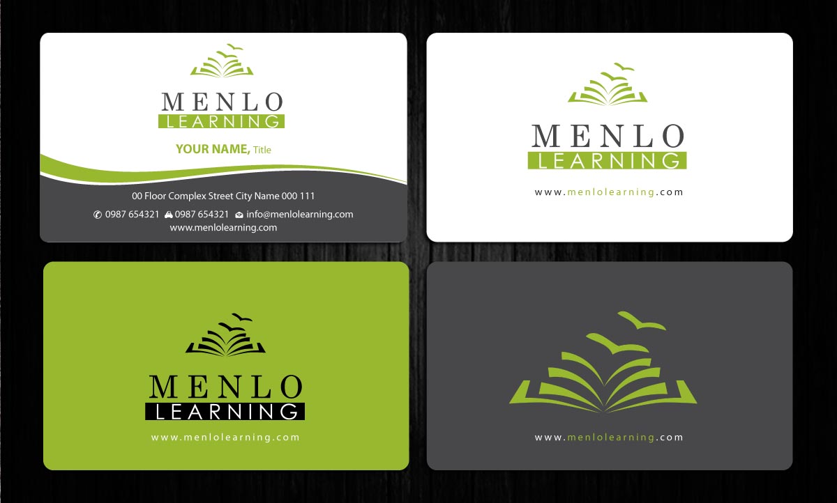 Diseño de Papelería por Sbss para Menlo Learning | Diseño #1384783