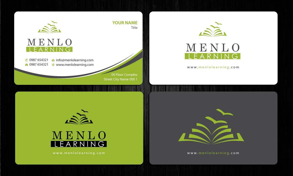 Stationery Design by Sbss for Menlo Learning | Design #1384790