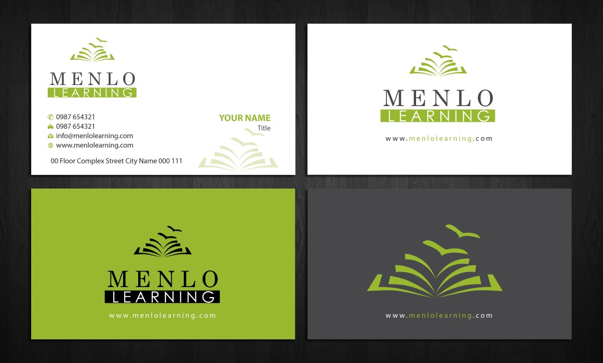 Diseño de Papelería por Sbss para Menlo Learning | Diseño #1384803