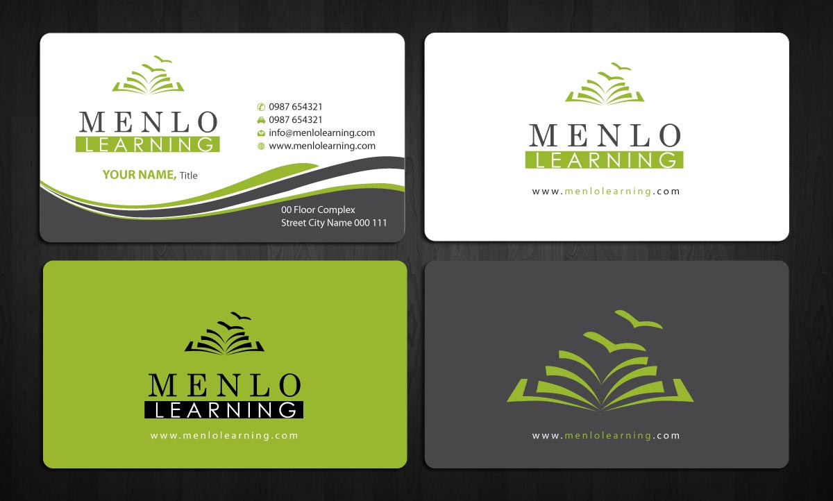 Diseño de Papelería por Sbss para Menlo Learning | Diseño #1384806